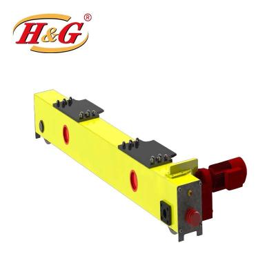 China Bridge Crane Eot Overhead Crane Spare Parts End Trolley For Single Girder for sale