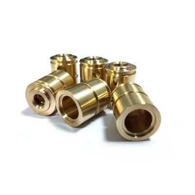 China OEM/ODM Service CNC Machining High Quality Push Lock Pipe Brass Burrs Pressure Joints for sale