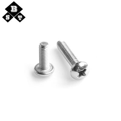 China OEM/ODM Service 304 Stainless Steel Cross/Pan Head Screw Bolts Round M1.6 M8 M10 for sale