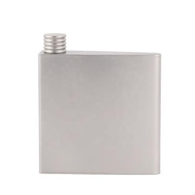 China Titanium Flask Bottle Liquor Camping Round Wine Bottle For Whiskey Red Wine Jar for sale