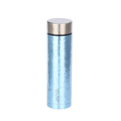 China Eco-friendly Titanium Water Bottle 450ML Double-wall Insulated Vacuum Flask For Smart Girls Thermos Thermal For Sport Water Bottles for sale