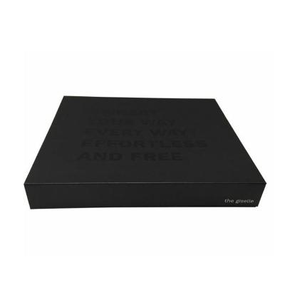 China Recyclable Custom Black Wig Boxes With Your Brand for sale