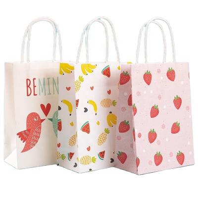 China Recyclable Hot Selling Luxury Custom Paper Change Color Gift Bag for sale