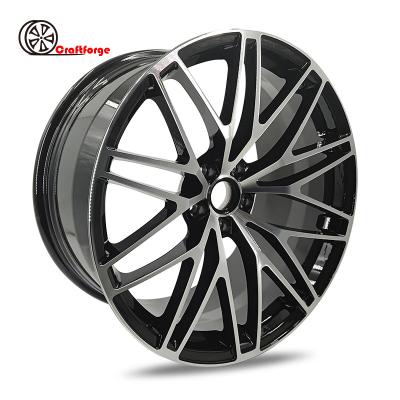 China Customized silver drive wheel car rims 17 18 19 20+ rims and tires for cars hot sale car rims for sale