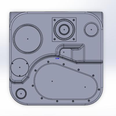 China Rotational Molding Rotomachinery Plastic Water Tank Mold Aluminum Playground Mould for sale