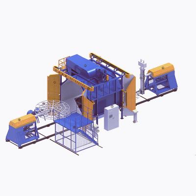 China Biaxial Rotational Molding Equipment Rotomolding Machine For Making Water Tank And Kayak for sale