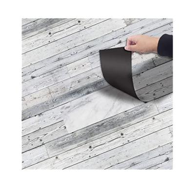 China Luxury Vinyl Tiles Waterproof Wear Resistant Anti-Slip Price Stick Flooring LVT Plastic Vinyl Flooring Self Adhesive Flooring for sale