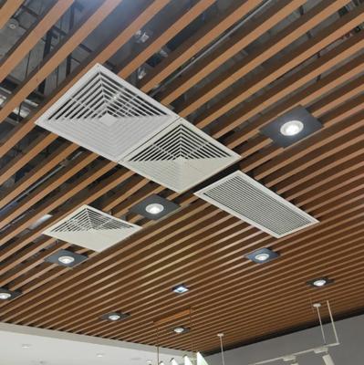 China Artistic Ceilings Wholesale PVC Decorative Copper Geometric Design Suspended Ceiling Tiles 600mm x 600mm for sale