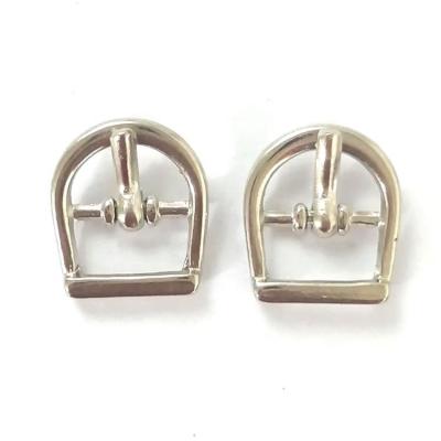 China Wholesale Shoe Buckle Shoe Accessories Factory Alloy Pin Silver Pin Buckle For Ladies Shoe Buckle Accessories for sale