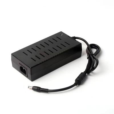 China ABS+PC Desktop Adapter Flame Retardant Material Compact Size Fully Enclosed Plastic Case AC DC Power Adapter 100-240Vac 12v 16.5a 19.5v 20v 10a 24v 8a for sale