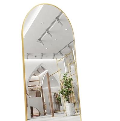 China Wholesale High Quality Living Room Minimalist Large Wall Mirror Full Mirror Floor Standing Silver Mirrors for sale