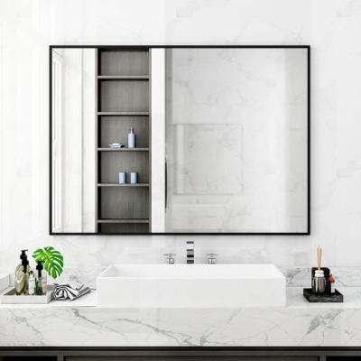 China Contemporary Modern Luxury Bathroom Toilet Large Size Mirror With Customized Service for sale