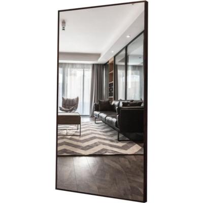 China Antioxidant Bathroom Wall Mirror Floor Mirror Long-standing Minimalist Home Decorative Full-Size Mirror Position Large for sale