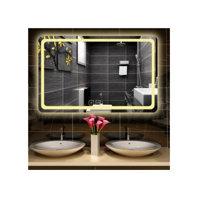 China China Factory Rectangle Vanity Led Bathroom Wall Mirror Smart Backlit Anti-fog Light Shatterproof Smart Mirror for sale