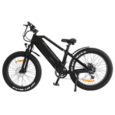 China Moutain electric bicycle 48v 500w 750w 1000w ebike kit with double battery 15Ah electric bicycle fat bike electric mountain for sale