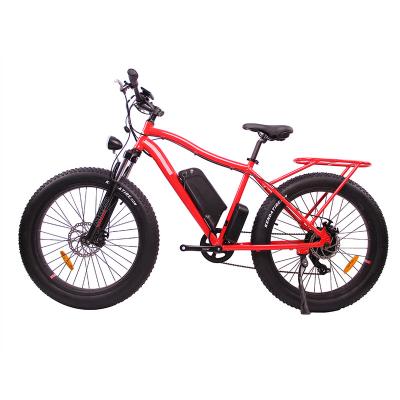 China New Design 26inch China Factory e Bike 48v Mountain Electric Bike 750w Fat Tire Electric Bicycle Moutain Bicycle for sale