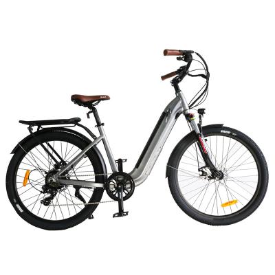 China City Ebike hot sale 36V 250W 350W rear hub motor cheap lightweight step by ebike city electric bike for women for sale