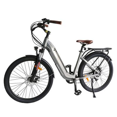 China City Ebike 36V 250W 350W Hidden Battery Rear Motor City Electric Bike Off Road Electric Bicycle For Lady for sale