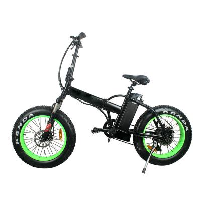 China Electric Bicycle 20inch 48v 500w 750w Rear Motor Mini E Bike Fat Tire Electric Mountain Bike Cheap Foldable Mountain Electric Bicycle Moutain Bike for sale