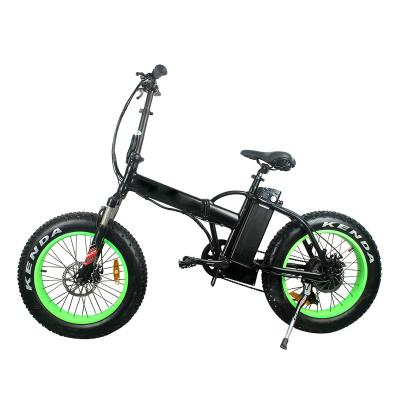 China New Design 20inch Aluminum Alloy Frame 500W 750W Mini Ebike Electric Foldable Tire Electric Bicycle Moutain Folding Bike Adults Fat for sale