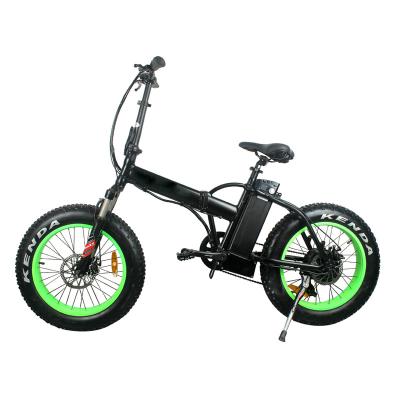 China Moutain Electric Bike Electric Bike 20 Inch 500W 750W Rear Motor 48V 14Ah Lithium Battery Fat Tire Mini E Bike High Quality Detachable Folding for sale