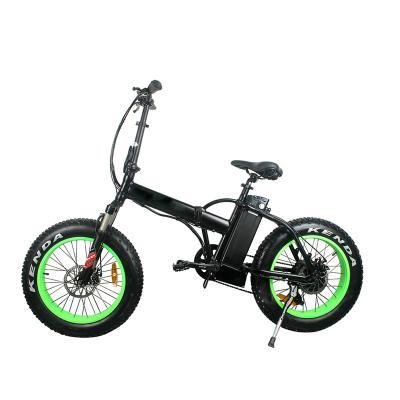 China Moutain electric bicycle 2022 36v 48v 500w 750w rear motor folding tire electric adults fat bike mountain ebike for sale for sale