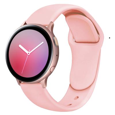 China Keepwin 40mm Top Amazon Seller Adjustable Color Buckle Silicone Strap Official Pure Galaxy Watch 3 Watch Band 2 Active Strap 46mm for sale