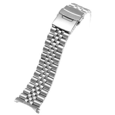 China KeepWin Stainless Steel Luxury Custom Design High Quality Solid Stainless Steel Watchband Men Quartz Movement Steel Watch Band for sale