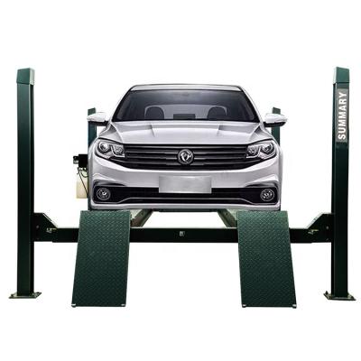 China OEM Low Prices Vehicle Equipments Used 4 Post Hydraulic Car Lift For 4T Wheel Alignment for sale