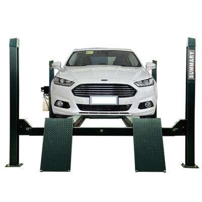 China 4 Post Hydraulic Car Lift with 4 Ton Load for 4T Cars and Trucks for sale