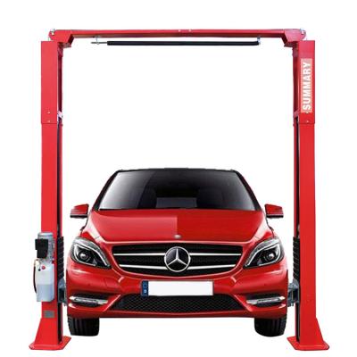 China Summary Hydraulic 4T Lift For Car Wash Butt 2 Post Automatic Car Wash Lift Deck Machine For Sale 4T for sale