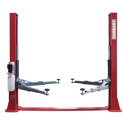 China post 2 ton 4 ton hydraulic cylinder double garage ground drill car home hoist with competitive price 4T for sale