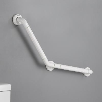 China New Style Hospital White ABS Bathroom Shower Handicap Handicap Safety Grab Bar Handicap Rail For Bathtub for sale