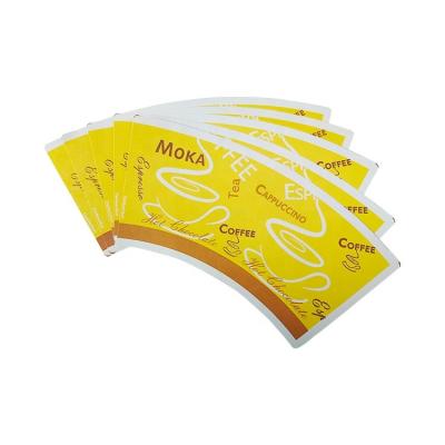 China Manufacturer Competitive Price Biodegradable Paper Cup Raw Material Printed Paper Cup Fans for sale