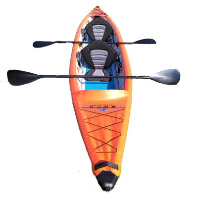 China Safe High Quality Inflatable Canoe / Kayak Tender Kayak Fishing Kayak 2 Person Fishing for sale