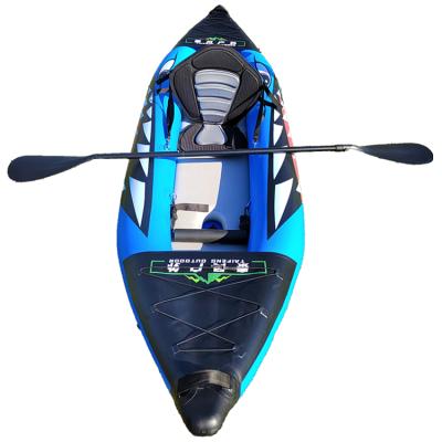 China Factory Price Safe Inflatable Kayak Boat Factory Price PVC Fishing Kayak Custom Wholesale With Paddle for sale