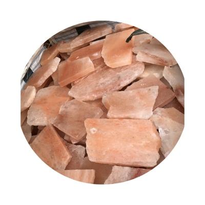 China Natural Shape UK Himalayan Irregular Plate Tile USA Salt Biplanar Salt Bricks For Therapy Room for sale