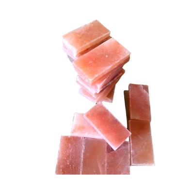 China UK USA Wholesale Salt Slabs Natural Pink Rock Salt Brick Block For Salt Wall Diet And Health for sale