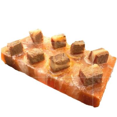 China UK USA Salt Block Himalayan Slab Tiles Grill Salt Dish Pakistan Salt Dish For BBQ Cooking Kitchen And Restaurant for sale