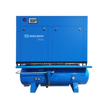 China Building Material Shops Variable Frequency 15kw Integrated Permanent Magnet Screw Air 8 10 13 16 Bar Compressor for sale