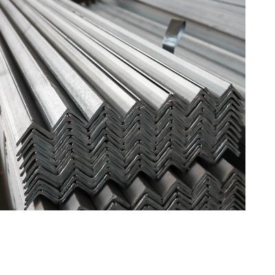 China Construction 75*50*8mm Unequal Carbon Steel Galvanized Angle Bar For Power Transmission Tower GI Angle for sale