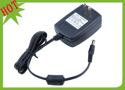 China Adaptador negro AC/DC del montaje en la pared 15W para la cámara CCTV con Pin dos en venta