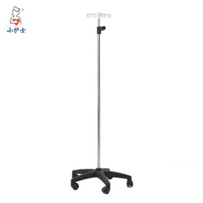 China M-3C Metal IV Rod Holder For Infusion Bottle Hanging Rod Adjustable Drip , IV Pole for sale