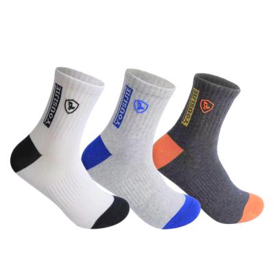 China Chinese Factory Price Basketball Sweat-absorbent Crew Thicken Sports Socks For Spring Autumn for sale