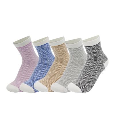 China Hot Sale Online Store Women Breathable Happy Diving Equestrian Socks Anti-Slip for sale