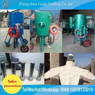 China Abrasive Blast Rust Cleaning Portable Sand Blaster Machine for sale