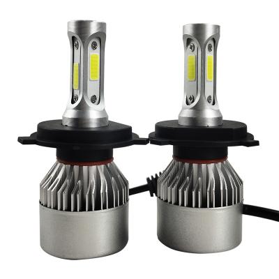 China Automobile headlight FDN S2 COB led headlight for car H1 H4 H7 H11 H13 9004 9005 9006 880 72w 8000lm high power S2 led headlight bulbs for car for sale