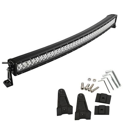 China 6063 Die Cast Aluminum Housing Double Row 42 Inch 240W Curved LED Light Bar For Work Indicators Driving Boat Car Tractor Off-Road Truck 4x4 SUV ATV 12V 24V for sale