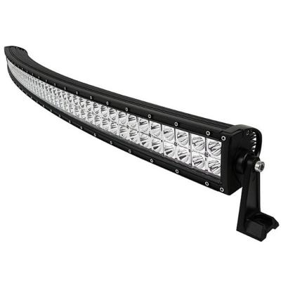 China 6063 Die Cast Aluminum Housing Double Row 50 Inch 288W Curved LED Light Bar For Work Indicators Driving Boat Car Tractor Offroad Truck 4x4 SUV ATV 12V 24V for sale