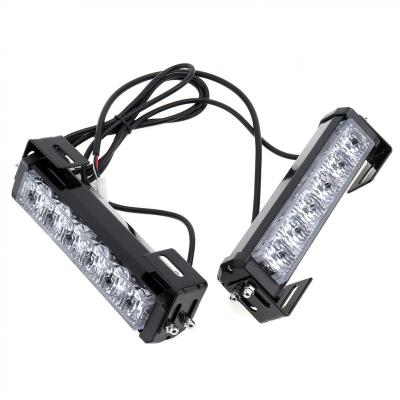 China Auto Warning Police LED Warning Light Strobe Front Grille LED Car Truck High Power Security Vehicles Emergency Light Bar Emergency Light 12V 12led 36w for sale